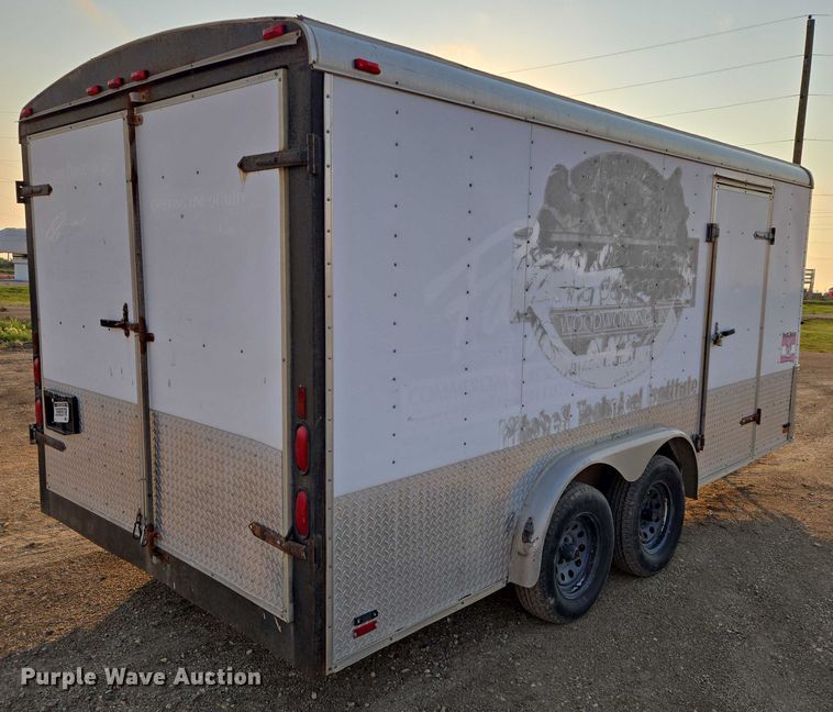 image for item DY1006 1997 Avenger enclosed cargo trailer