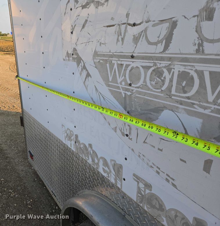 image for item DY1006 1997 Avenger enclosed cargo trailer