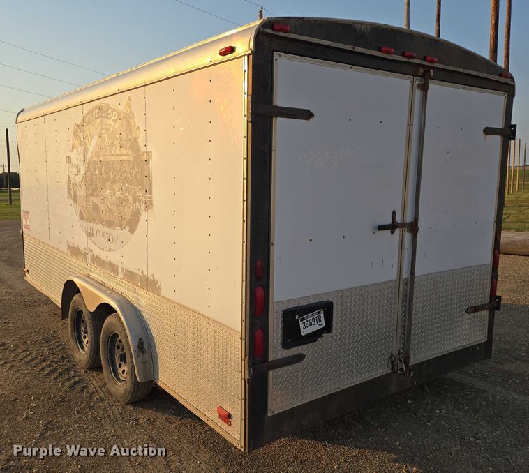 image for item DY1006 1997 Avenger enclosed cargo trailer