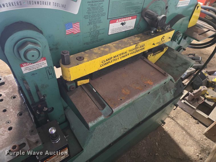 image for item DY1008 Piranha P50 iron worker