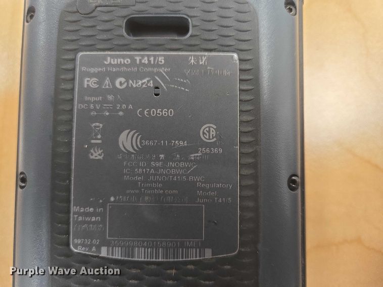 image for item DY1012 (16) Trimble Juno GPS systems