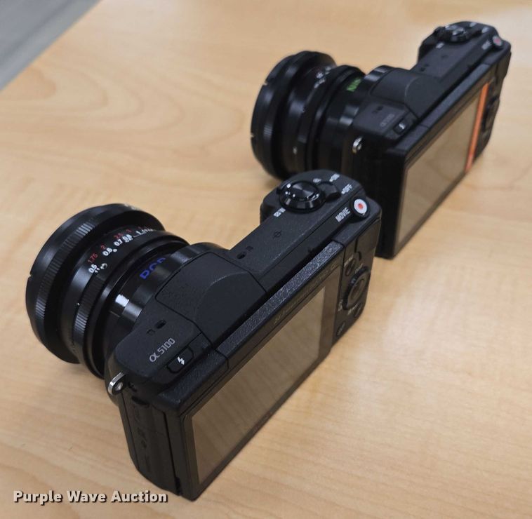 image for item DY1015 (2) Sony ILCE-5100 cameras