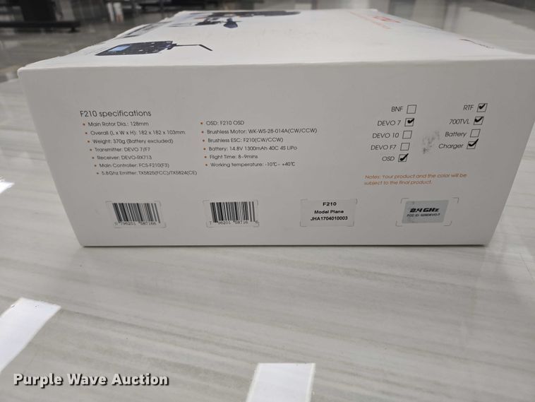 image for item DY1016 Walkera F210 drone