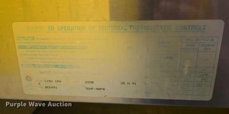 image for item DY1034 Duke Serving carts