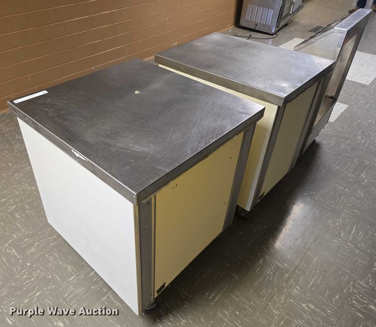 image for item DY1035 (3) stainless steel carts