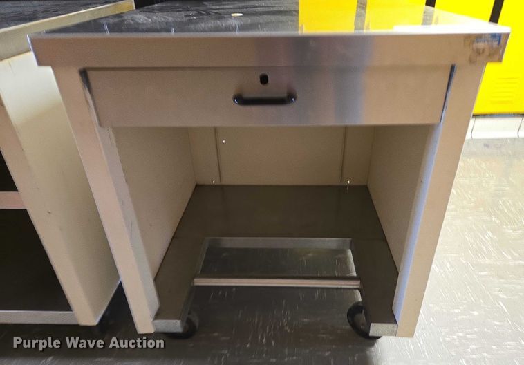 image for item DY1035 (3) stainless steel carts