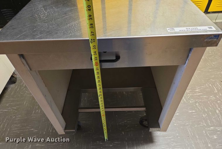 image for item DY1035 (3) stainless steel carts