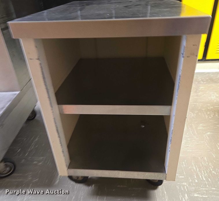 image for item DY1035 (3) stainless steel carts