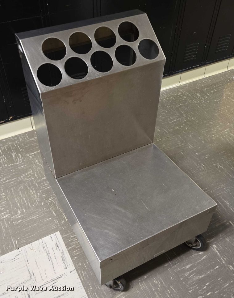 image for item DY1035 (3) stainless steel carts