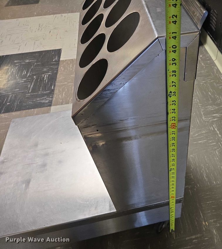 image for item DY1035 (3) stainless steel carts