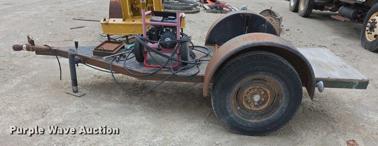 image for item DZ6007 Shop built power washing trailer