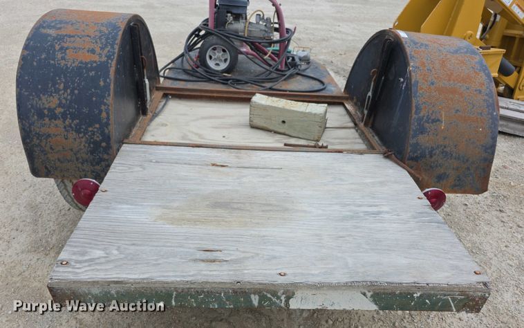 image for item DZ6007 Shop built power washing trailer