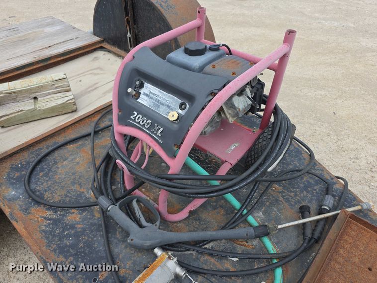 image for item DZ6007 Shop built power washing trailer