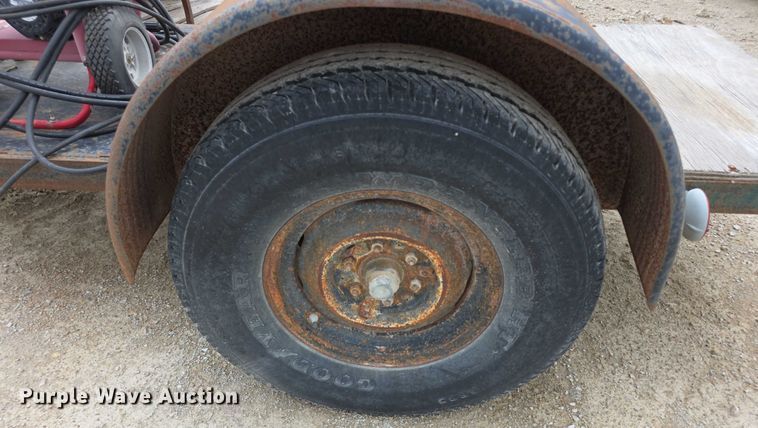 image for item DZ6007 Shop built power washing trailer