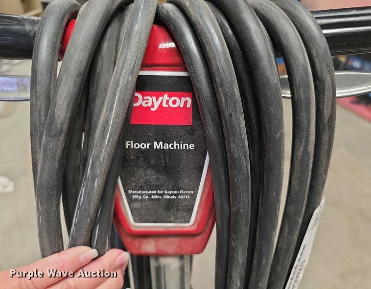 image for item DZ6054 Dayton  floor scrubber