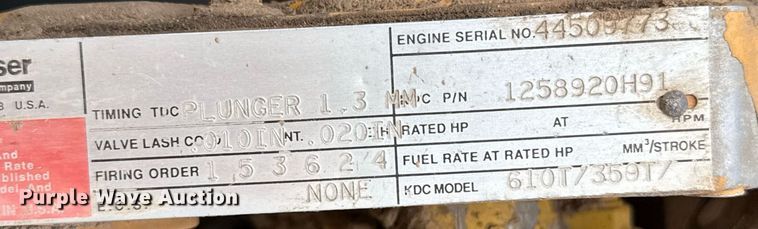 image for item DZ8711 Dresser 520C wheel loader