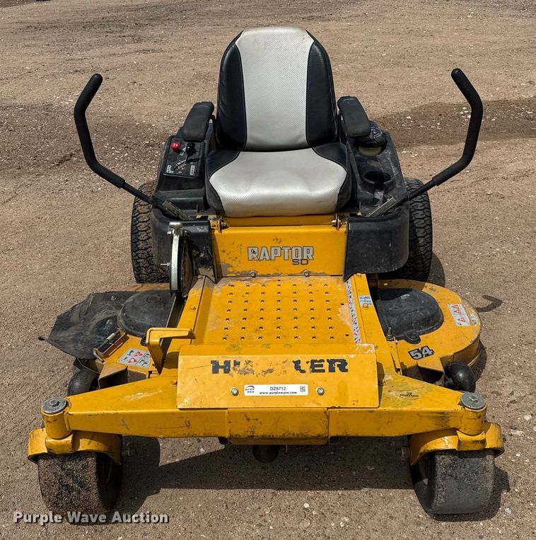 image for item DZ8712 2016 Hustler Raptor SD ZTR lawn mower