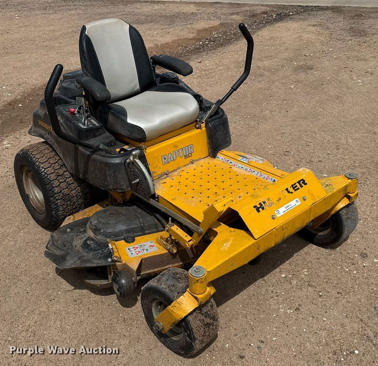 image for item DZ8712 2016 Hustler Raptor SD ZTR lawn mower