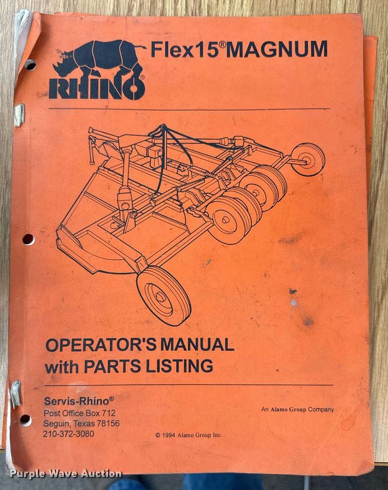 image for item DZ8723 Rhino batwing rotary mower