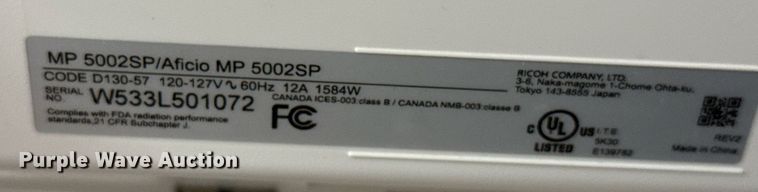 image for item DZ8774 Office equipment