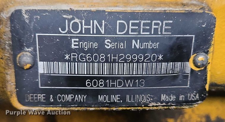 image for item EB0976 2008 John Deere 772D motor grader