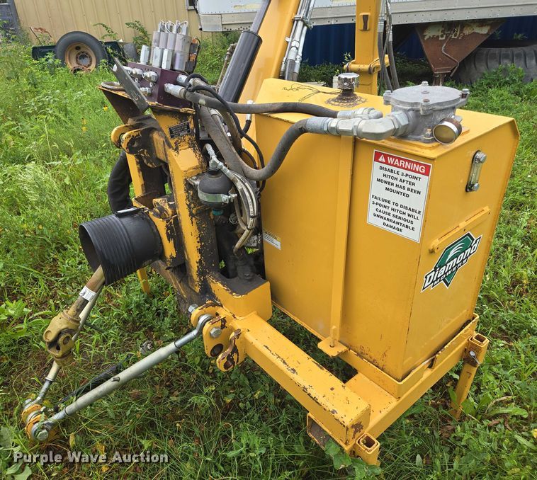 image for item EB0977 Diamond Mowers side boom saw