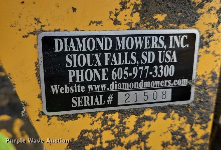 image for item EB0977 Diamond Mowers side boom saw