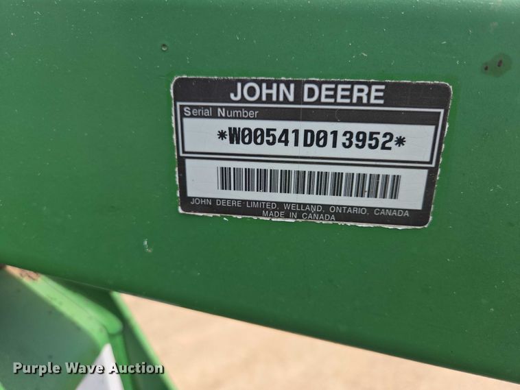 image for item EB0978 2002 John Deere 5420 tractor