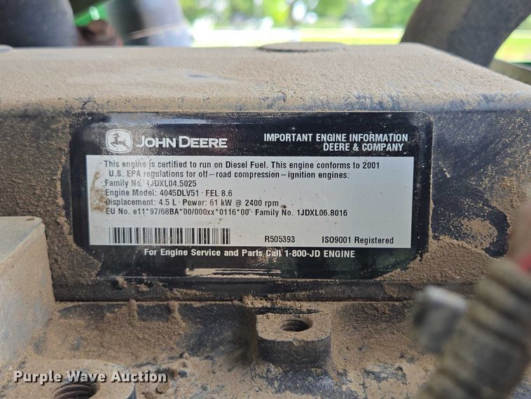 image for item EB0978 2002 John Deere 5420 tractor