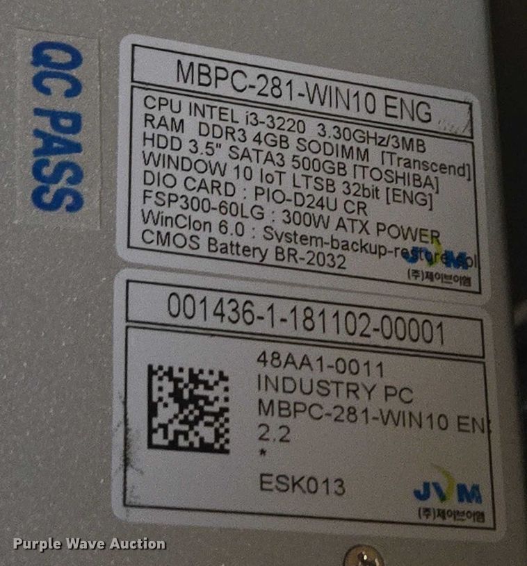 image for item EB0979 Insite JVM JV-240BX6-EC medication dispenser