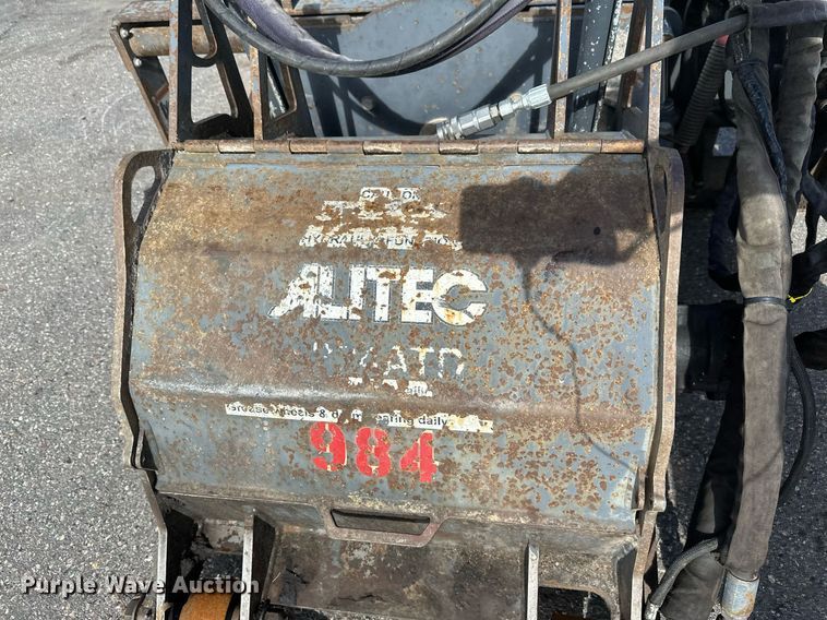 image for item EB2767 Altec skid steer cold planer