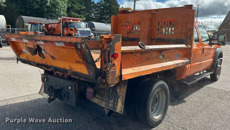 image for item EB2771 2009 Ford F450 Super Duty XL Crew Cab dump truck
