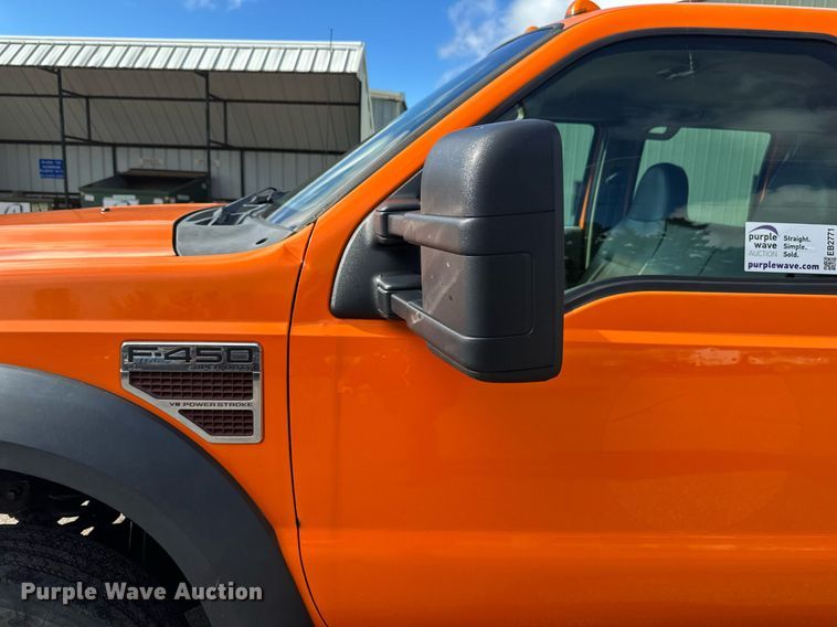 image for item EB2771 2009 Ford F450 Super Duty XL Crew Cab dump truck