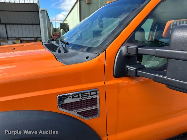 image for item EB2771 2009 Ford F450 Super Duty XL Crew Cab dump truck