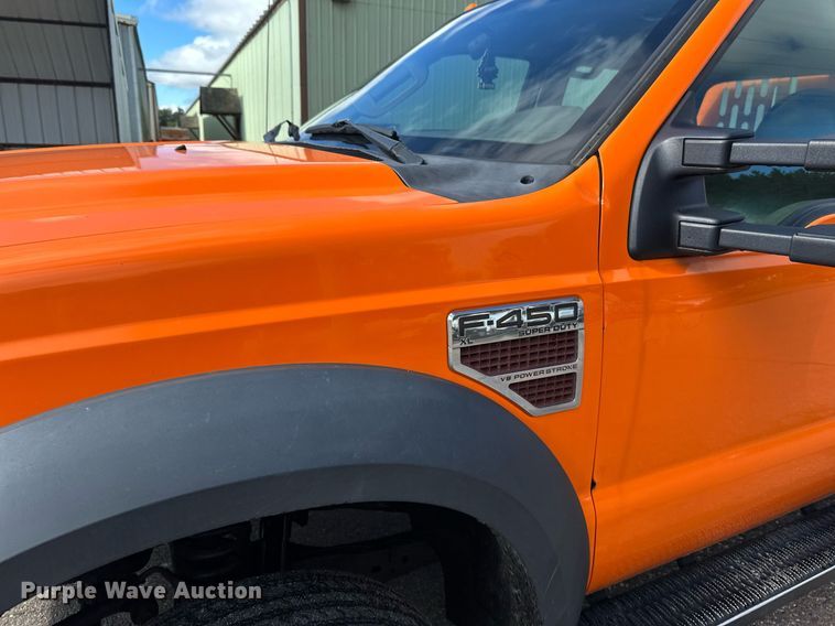 image for item EB2771 2009 Ford F450 Super Duty XL Crew Cab dump truck