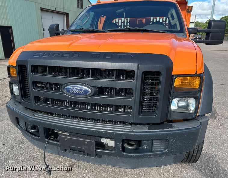 image for item EB2771 2009 Ford F450 Super Duty XL Crew Cab dump truck