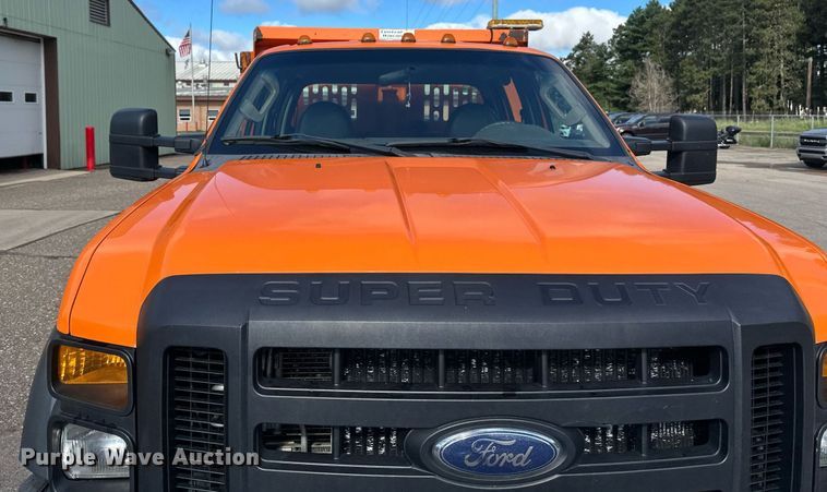 image for item EB2771 2009 Ford F450 Super Duty XL Crew Cab dump truck