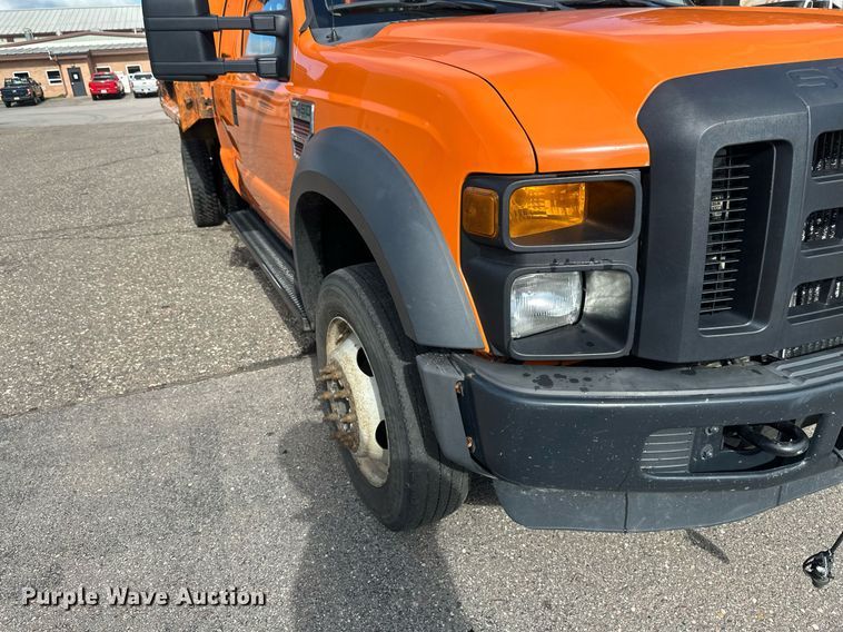image for item EB2771 2009 Ford F450 Super Duty XL Crew Cab dump truck