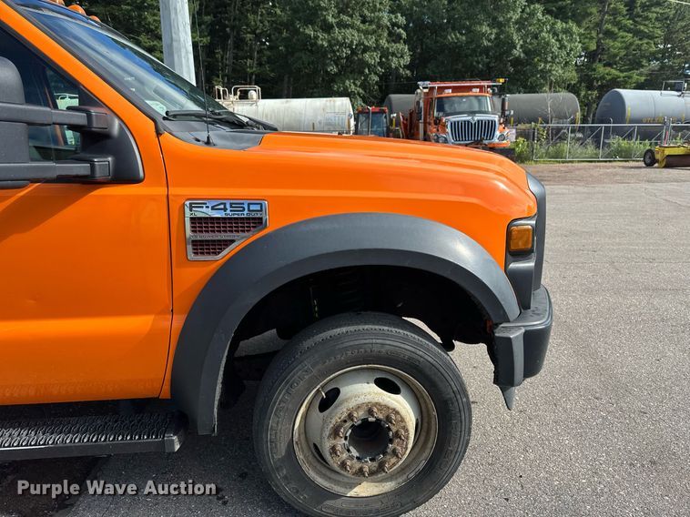image for item EB2771 2009 Ford F450 Super Duty XL Crew Cab dump truck
