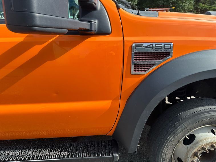 image for item EB2771 2009 Ford F450 Super Duty XL Crew Cab dump truck