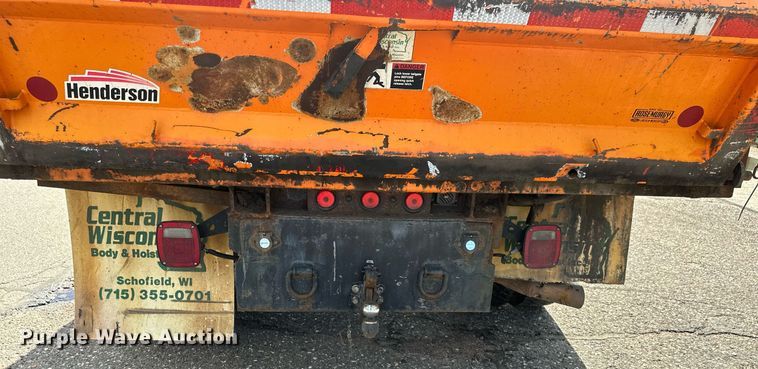 image for item EB2771 2009 Ford F450 Super Duty XL Crew Cab dump truck