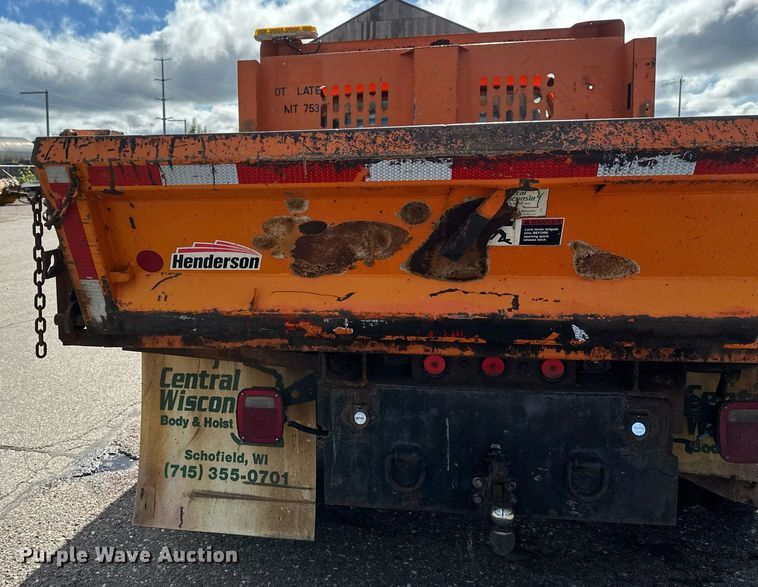 image for item EB2771 2009 Ford F450 Super Duty XL Crew Cab dump truck