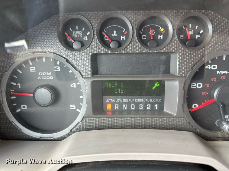 image for item EB2771 2009 Ford F450 Super Duty XL Crew Cab dump truck