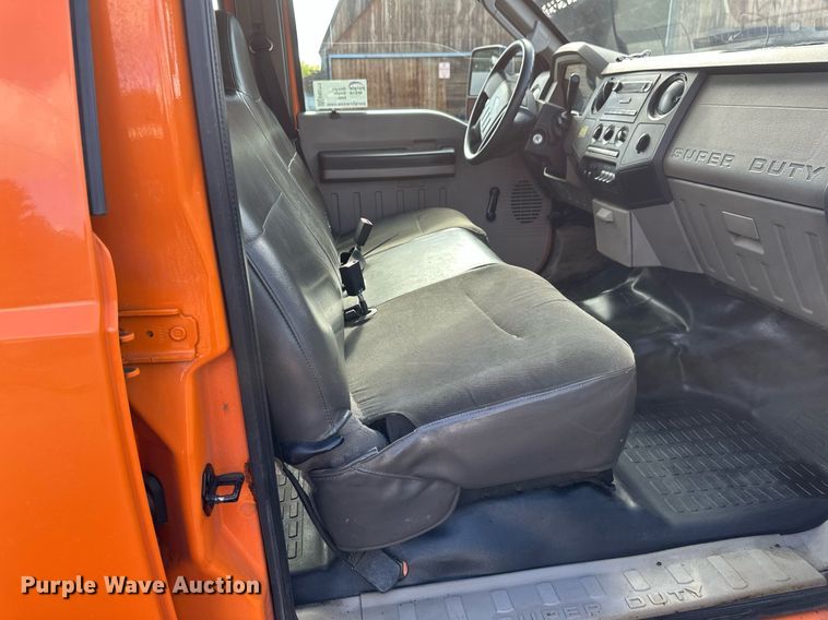 image for item EB2771 2009 Ford F450 Super Duty XL Crew Cab dump truck