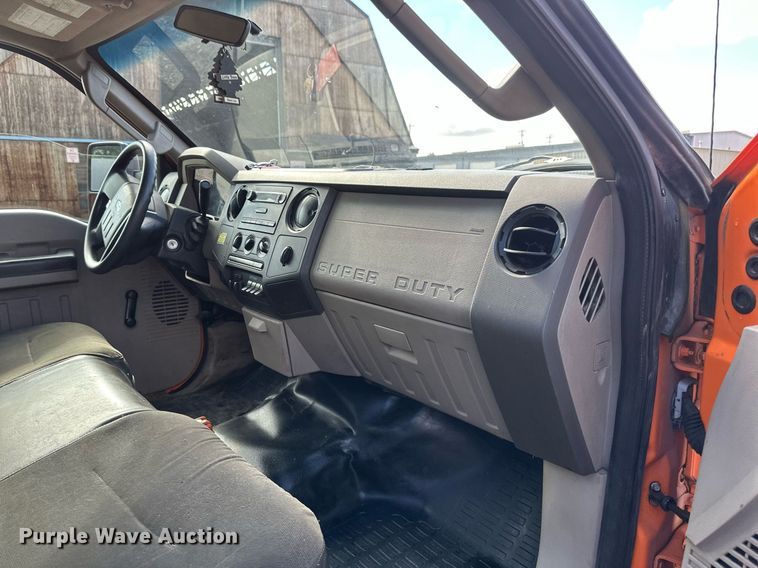 image for item EB2771 2009 Ford F450 Super Duty XL Crew Cab dump truck