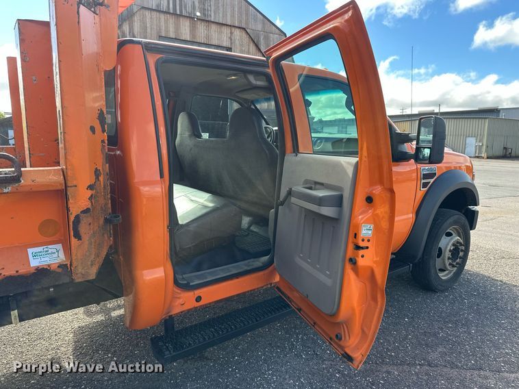 image for item EB2771 2009 Ford F450 Super Duty XL Crew Cab dump truck
