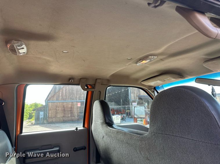 image for item EB2771 2009 Ford F450 Super Duty XL Crew Cab dump truck