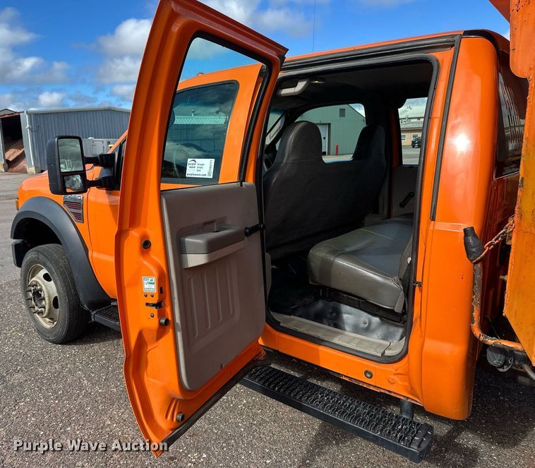 image for item EB2771 2009 Ford F450 Super Duty XL Crew Cab dump truck