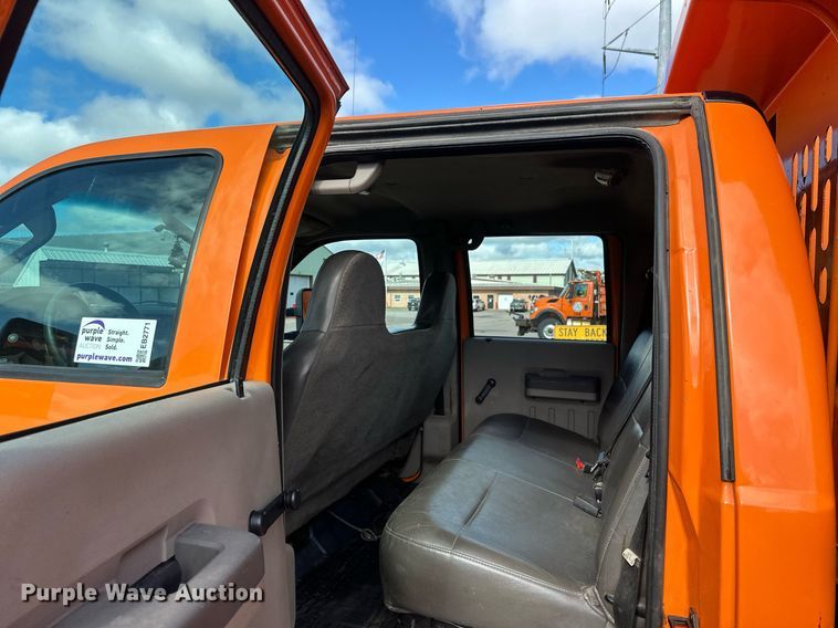 image for item EB2771 2009 Ford F450 Super Duty XL Crew Cab dump truck