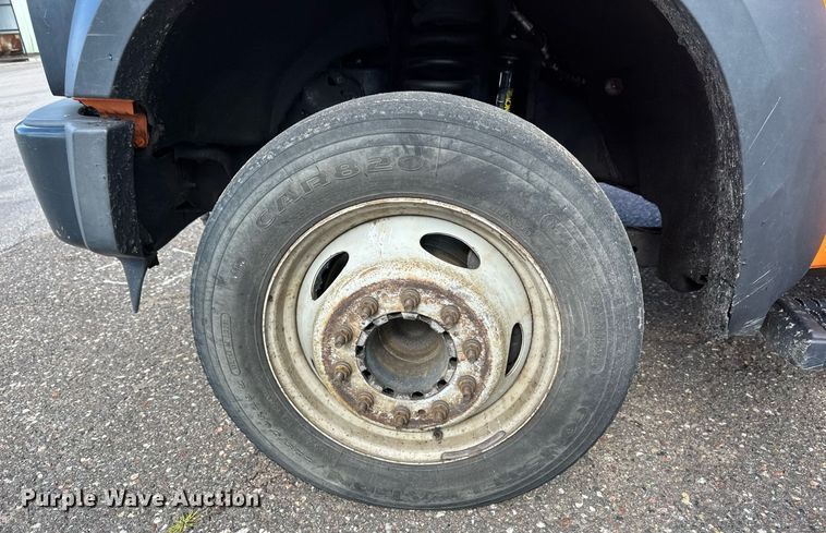 image for item EB2771 2009 Ford F450 Super Duty XL Crew Cab dump truck